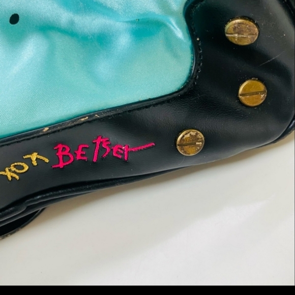 🌠FIRM🌠⭐RARE⭐MARILYN MONROE DIAMOND GIRL BETSEY JOHNSON SATCHEL - Picture 9 of 10
